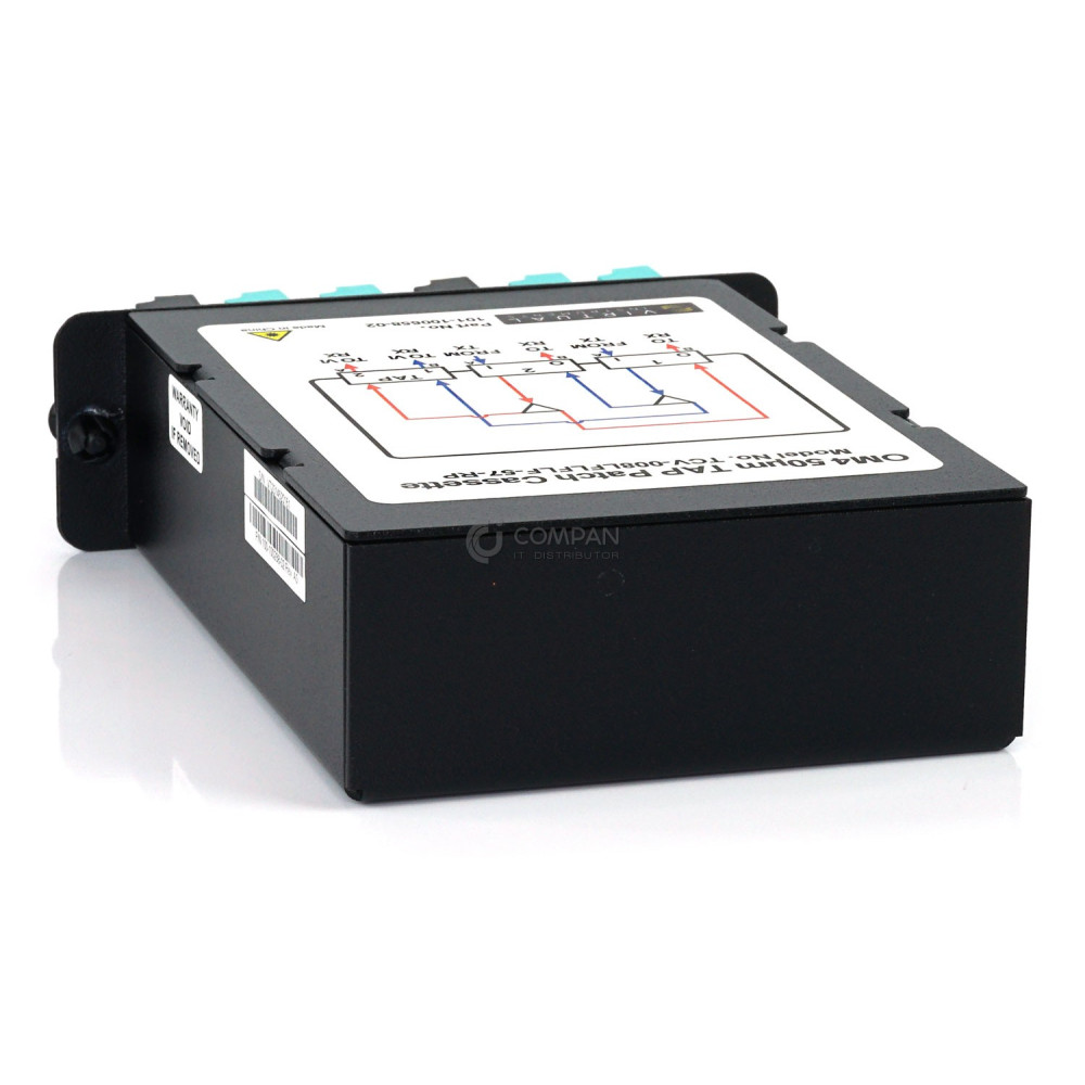 100-100288 VIRTUAL INSTRUMENTS TVC-008LFLFLF-57-RP TAP PATCH CASSETTE 4LNK OM4